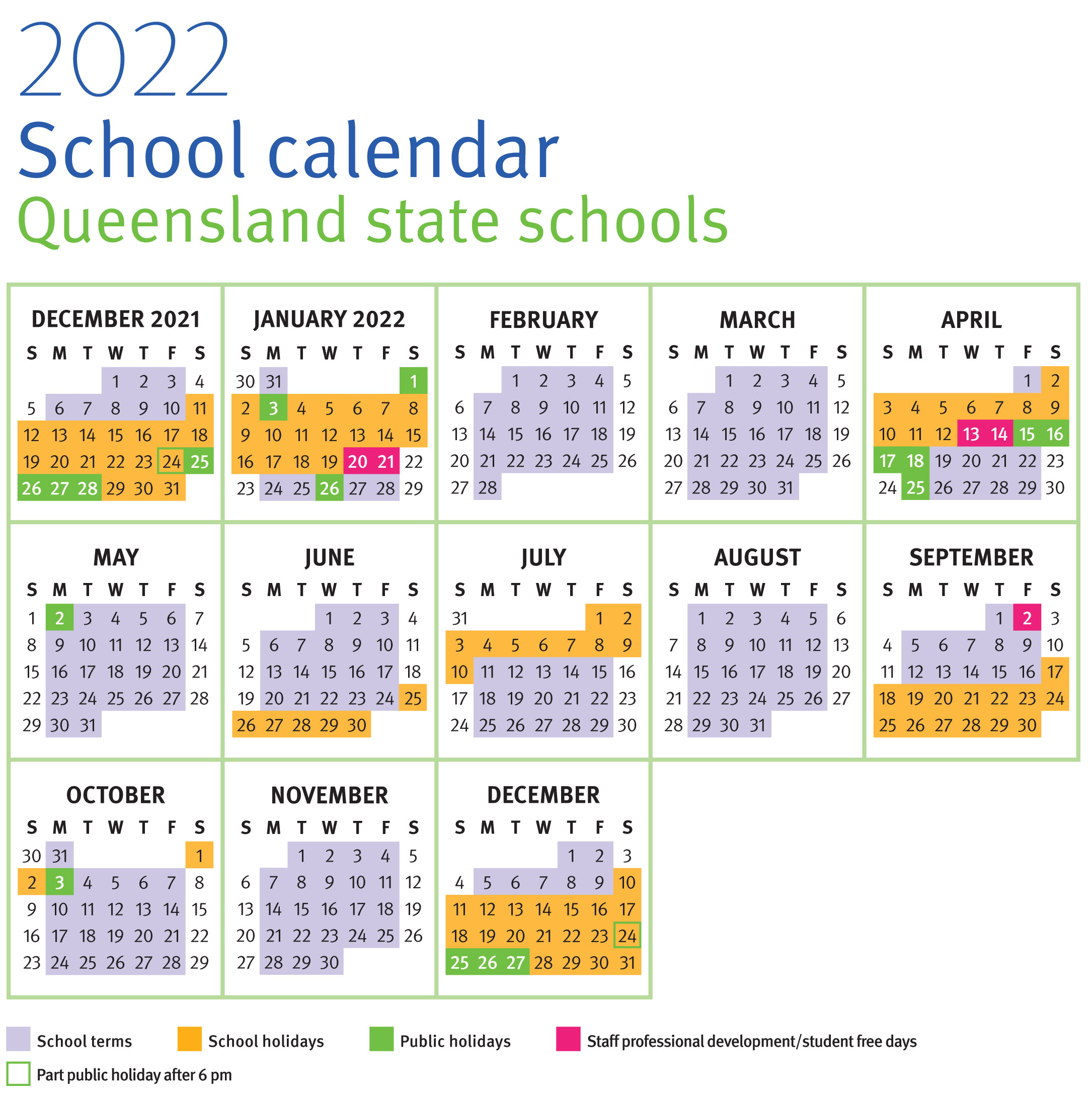 hermit park oshc calendar